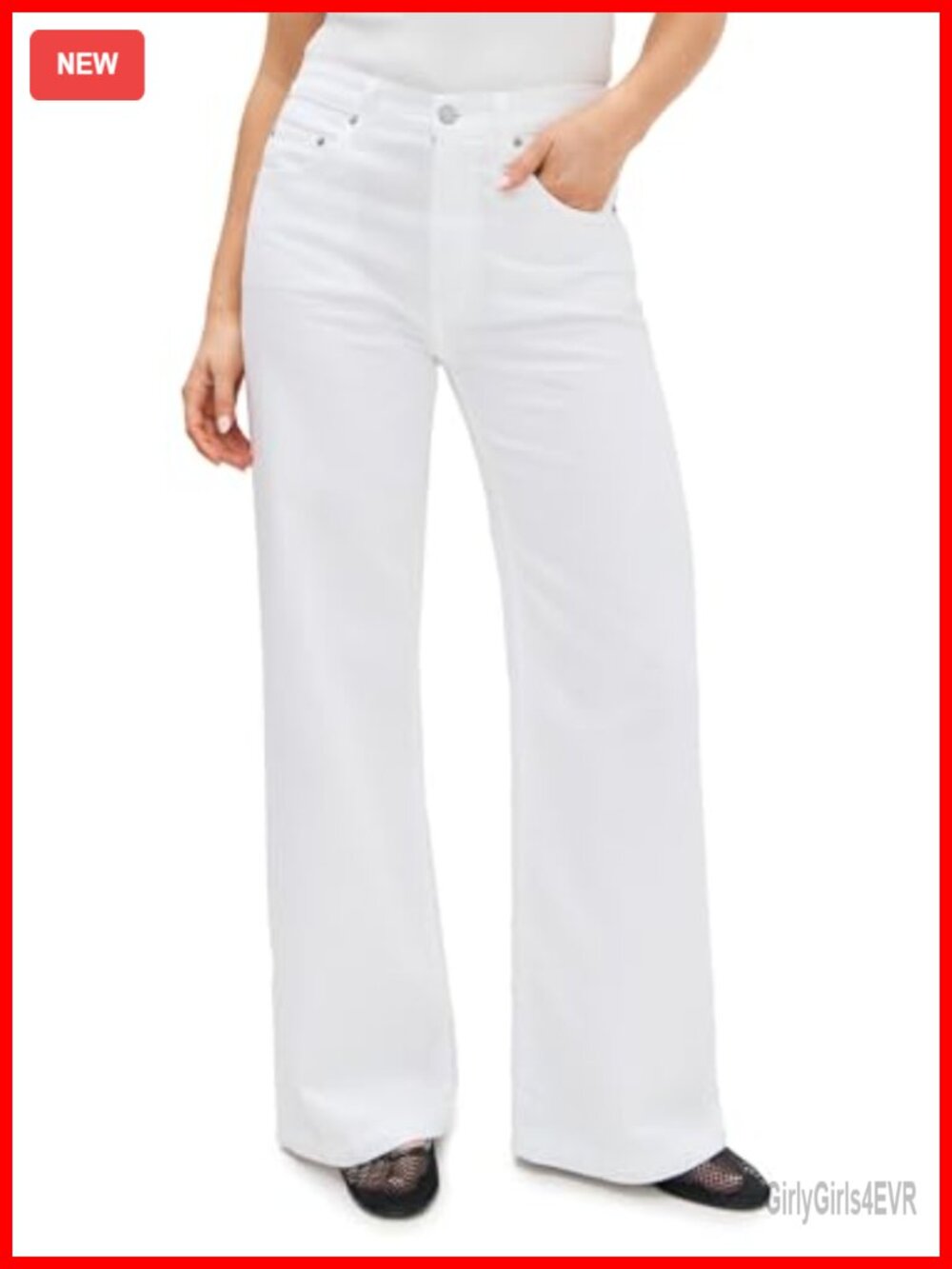 Pistola Jadyn Low Slung Palazzo Jeans Mid Rise Wide Leg Denim